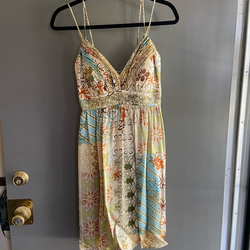 Beautifully detailed vintage couture dress
